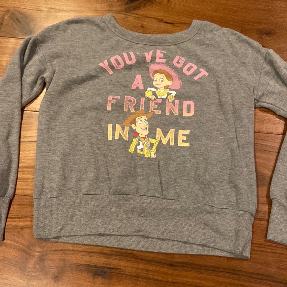 children’s grey sweater